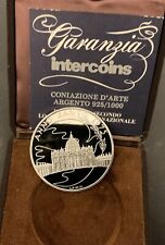 Intercoins Moneta Commemorativa Anno Santo 1975 Paolo VI Papa Argento 925 22g