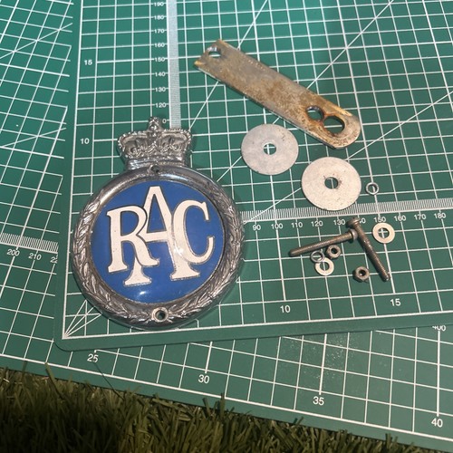 Vintage rac club car badge - rac,
