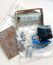 Raro kit fai da te orologio elettronico START 7176 costruttore radio d'epoca VFD IVL1-7/5