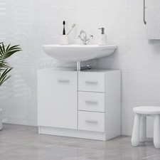 Mobile Sottolavabo da Bagno 63x30x54 cm in Truciolato Colori Diversi vidaXL