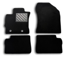 Tappetini per Toyota Auris II dal 2013-2018 Anche Hybrid, battitacco in gomma