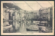 Genova Camogli Barca cartolina ZQ9399
