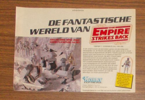 Rara pubblicità kenner star - rara,