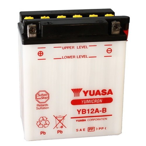 Batteria yuasa yb12a - batteria,