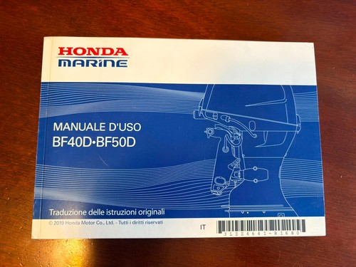 Manuale uso motore honda - manuale,