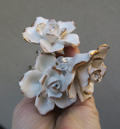 Prism porcelain white rose - 2,