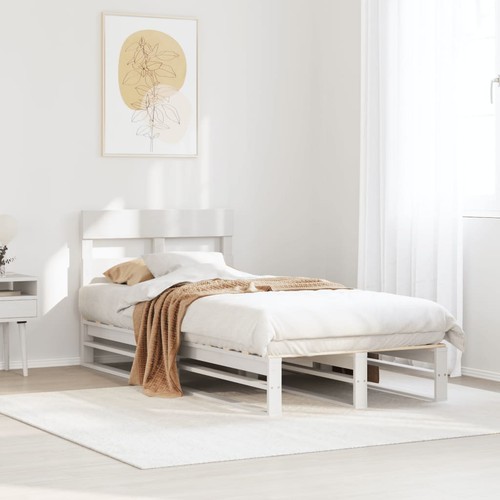 Letto senza materasso - letto, bianco