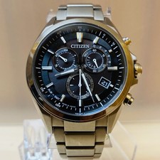 Citizen Attesa Eco Drive At3050-51E Analogico Solare Uomo Atessa Eco Drive Crono Ruota