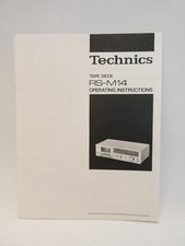 TECHNICS RS-M14 CASSETTE TAPE
