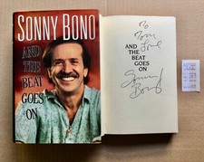 Sonny Bono Autografo Libro