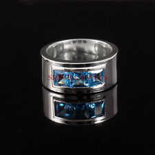 Naturale Topazio Blu Gemma Con