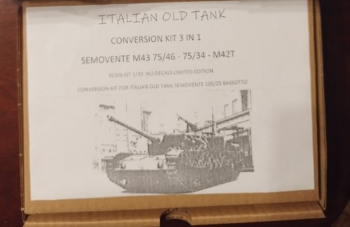Italian old tank conversione - italian,