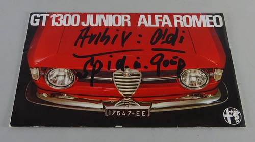 Brochure depliant alfa romeo - /,
