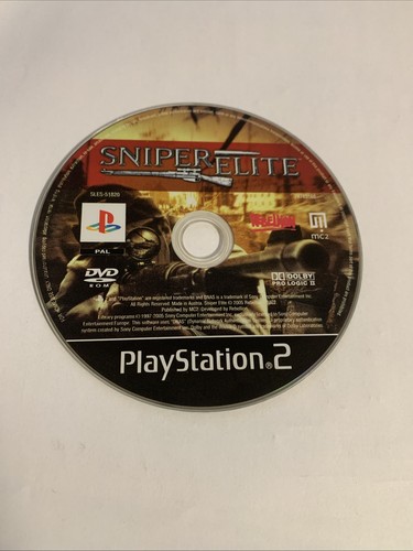 Sniper elite ps2 usato - elite,