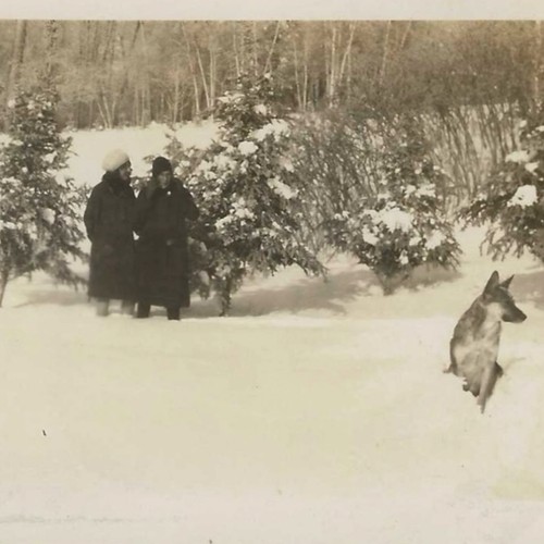Foto istantanea vintage due