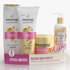 Pantene Pro V Ricci Perfetti Set Regalo Capelli 1x Shampoo 250ml 1x Balsamo