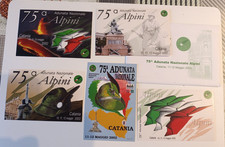 serie completa 5 cartoline 75