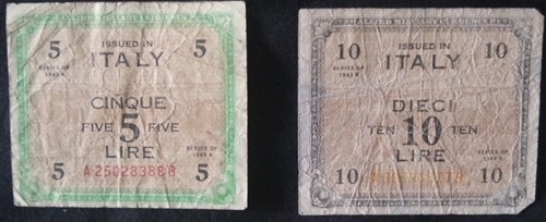 Banconote allied military - 2,