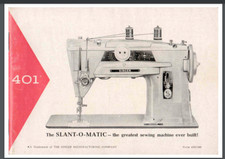 Macchina da cucire Singer 401