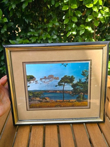 Quadro vintage paesaggio - quadro,