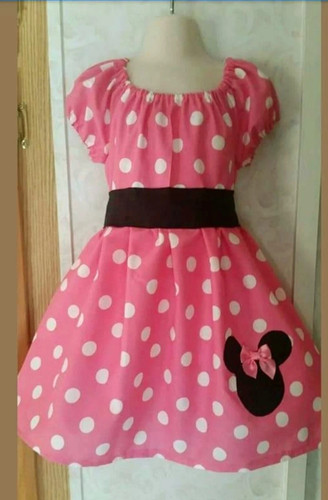 Abito disney rosa minnie - minnie, mouse