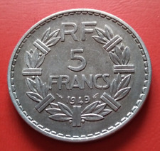 Monnaie France 5 Francs 1949 Lavrillier KM#888b.1  [1389]