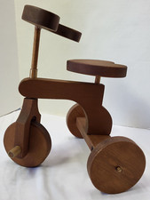 Triciclo in legno bici vintage