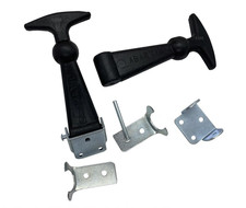 2 Ganci Chiusura Cofano Gomma