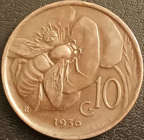 Italia moneta centesimi - italia, 10