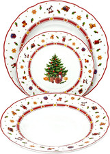 - Set Piatti Natale per 6