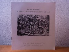 Balli e maschere in disegni e