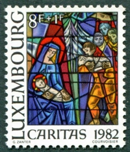 Lussemburgo 1982 sg1099 - 8f+1f,