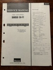 Sansui CA-F1 preamplificatore