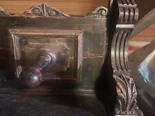 attaccapanni In Legno  antico da Muro da restaurare