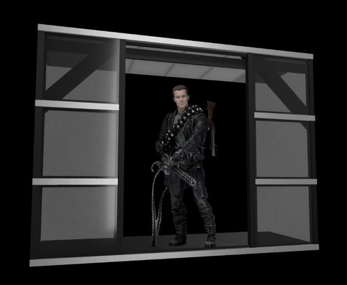 Diorama finestra ufficio