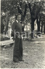 1975 ca ROMA Maurizio MERLI - Ritratto al PINCIO - Foto 20x30 cm