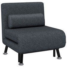 Homcom poltrona letto - poltrona,