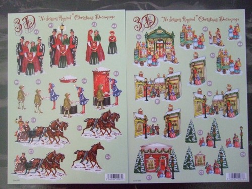 Fogli decoupage natalizio - 2,