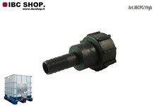 RACCORDO CISTERNA SERBATOIO IBC 2"-DN50/ uscita PORTAGOMMA 19mm Art.IBCPG19gb
