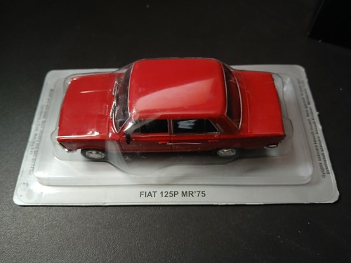 Die cast fiat 125p - die, mr