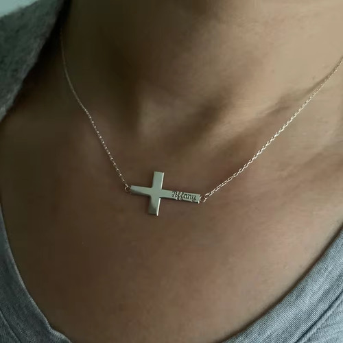 Collana croce nome - collana,