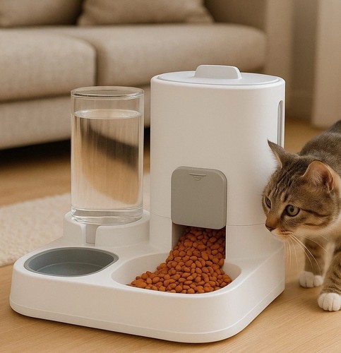 Mangiatoia automatica gatti - , e