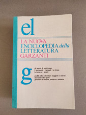 Garzantine LA NUOVA ENCICLOPEDIA DELLA LETTERATURA GARZANTI 