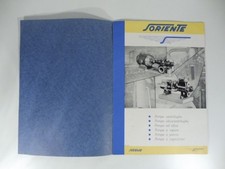 Soriente. Pompe centrifughe