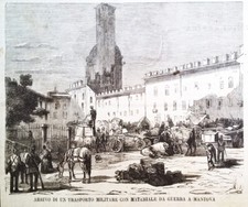 Mantova - Arrivo di un