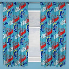 Tende Disney Cars 3 Lightning 54" Caduta Pronte Blu Bambini Spedizione Gratuita