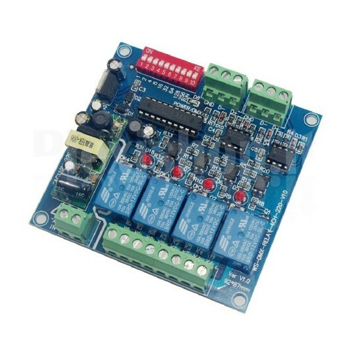 Centralina luci dmx relay - dmx, a