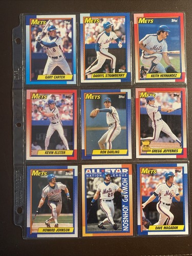 1990 topps baseball new - topps, york