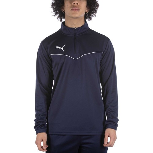 Felpa puma teamrise zip - puma,