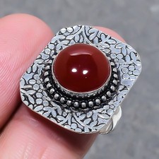 Anello corniola pietra